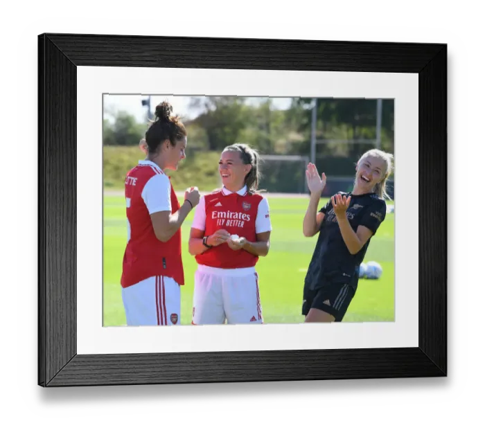 Framed Print : Arsenal Women Train at Adidas Facility in Germany: A Behind-the-Scenes Look Framed Print : Arsenal Women Train at Adidas Facility in Germany: A Behind-the-Scenes Look