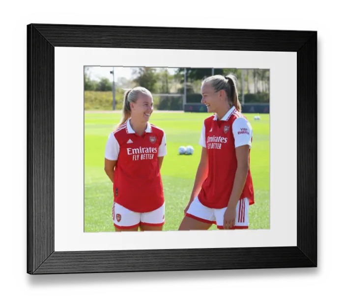 Framed Print : Arsenal Women Train at Adidas Facility in Germany: A Behind-the-Scenes Look Framed Print : Arsenal Women Train at Adidas Facility in Germany: A Behind-the-Scenes Look