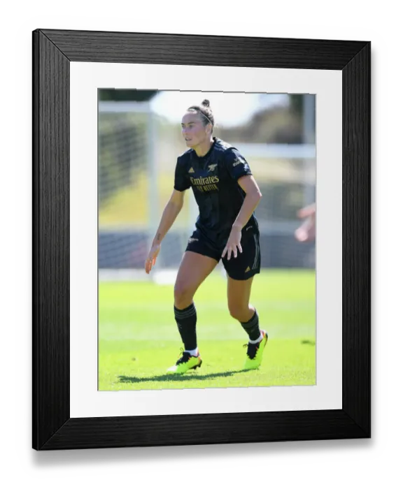 Framed Print : Arsenal Women Train at Adidas Facility in Germany