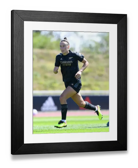 Framed Print : Arsenal Women: Training at Adidas Facility in Germany