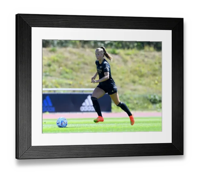 Framed Print : Arsenal Women: Pre-Season Training Match in Germany Framed Print : Arsenal Women: Pre-Season Training Match in Germany