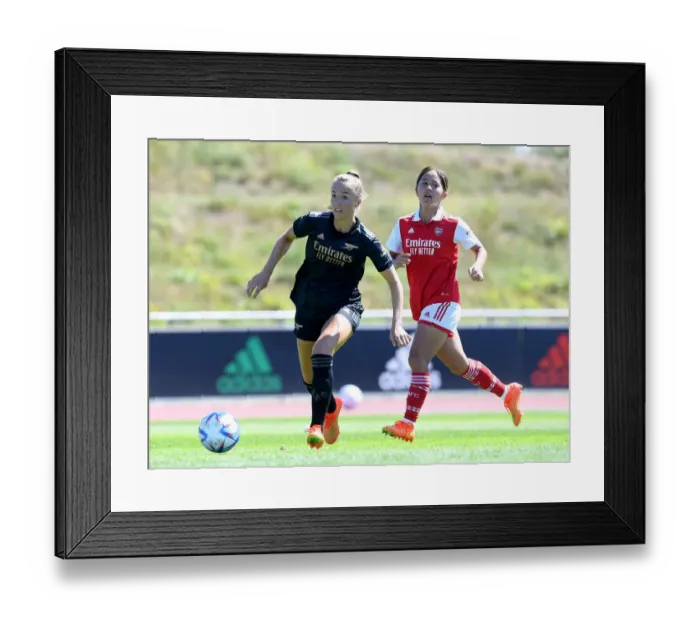 Framed Print : Arsenal Women: Pre-Season Training in Germany Framed Print : Arsenal Women: Pre-Season Training in Germany