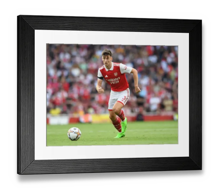Framed Print : Arsenal's Kieran Tierney in Action: Arsenal vs. Fulham, 2022-23 Premier League Framed Print : Arsenal's Kieran Tierney in Action: Arsenal vs. Fulham, 2022-23 Premier League