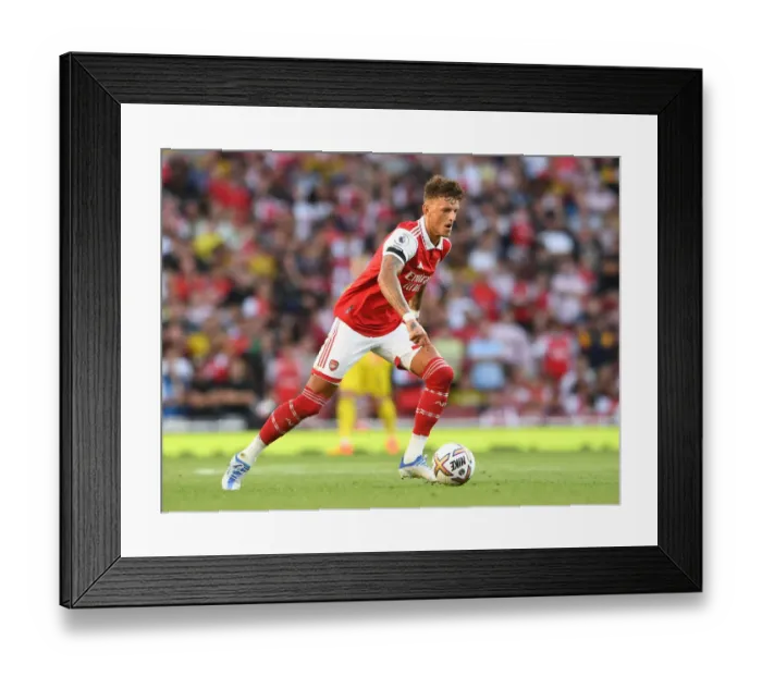 Framed Print : Arsenal's Ben White in Action: Arsenal vs. Fulham, 2022-23 Premier League at Emirates Stadium Framed Print : Arsenal's Ben White in Action: Arsenal vs. Fulham, 2022-23 Premier League at Emirates Stadium