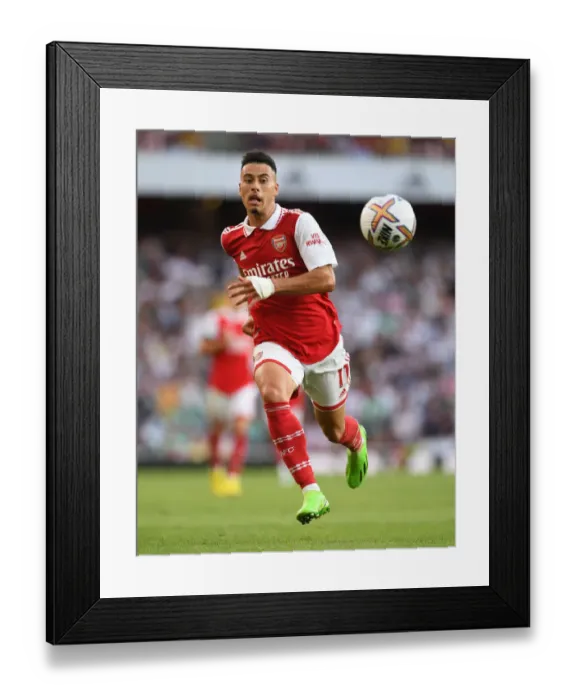 Framed Print : Martinelli's Debut Shines: Arsenal's Victory Over Fulham in Premier League