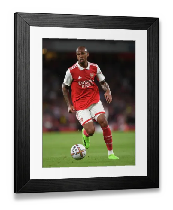 Framed Print : Gabriel Magalhaes in Action: Arsenal vs. Aston Villa, Premier League 2022-23 Framed Print : Gabriel Magalhaes in Action: Arsenal vs. Aston Villa, Premier League 2022-23