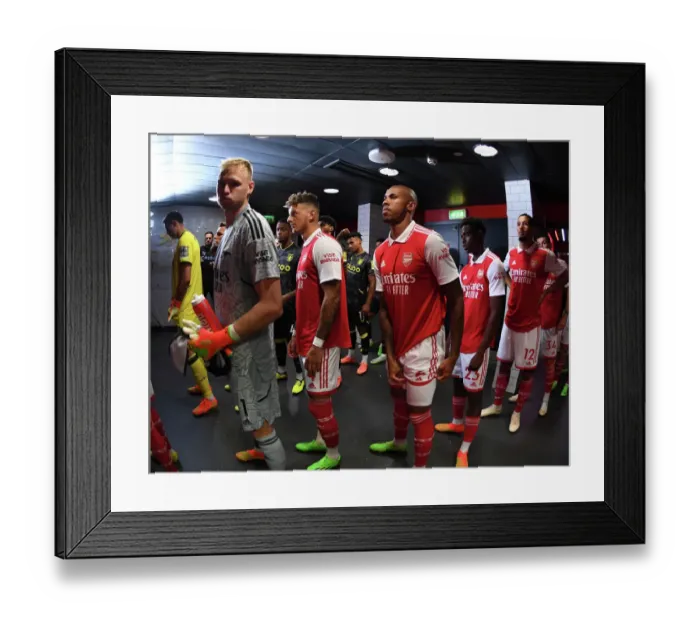 Framed Print : Arsenal's White and Magalhaes Prepare for Aston Villa Clash in 2022-23 Premier League Framed Print : Arsenal's White and Magalhaes Prepare for Aston Villa Clash in 2022-23 Premier League