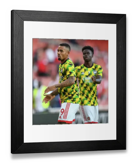 Framed Print : Arsenal's Gabriel Jesus Ready for Kick-off: Arsenal FC vs Aston Villa, Premier League 2022-23 Framed Print : Arsenal's Gabriel Jesus Ready for Kick-off: Arsenal FC vs Aston Villa, Premier League 2022-23