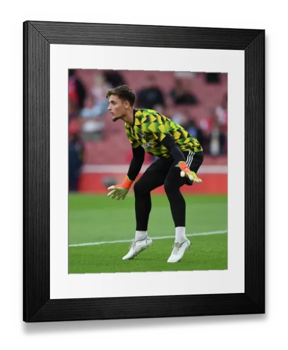 Framed Print : Arsenal's Hubert Graczyk: Pre-Match Focus at Emirates Stadium (Premier League 2022-23: Arsenal vs Aston Villa) Framed Print : Arsenal's Hubert Graczyk: Pre-Match Focus at Emirates Stadium (Premier League 2022-23: Arsenal vs Aston Villa)