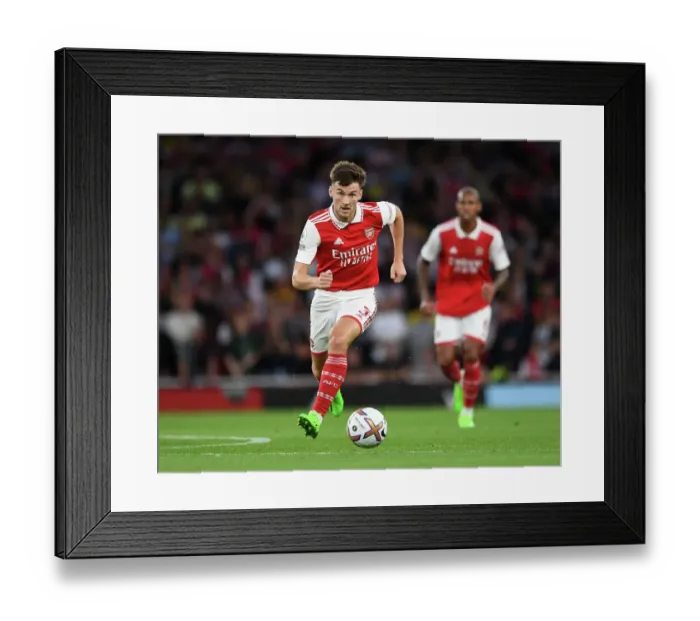 Framed Print : Arsenal's Kieran Tierney in Action against Aston Villa - Premier League 2022-23 Framed Print : Arsenal's Kieran Tierney in Action against Aston Villa - Premier League 2022-23