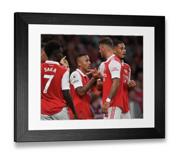 Framed Print : Gabriel Jesus Scores: Arsenal FC vs Aston Villa, Premier League 2022-23 Framed Print : Gabriel Jesus Scores: Arsenal FC vs Aston Villa, Premier League 2022-23
