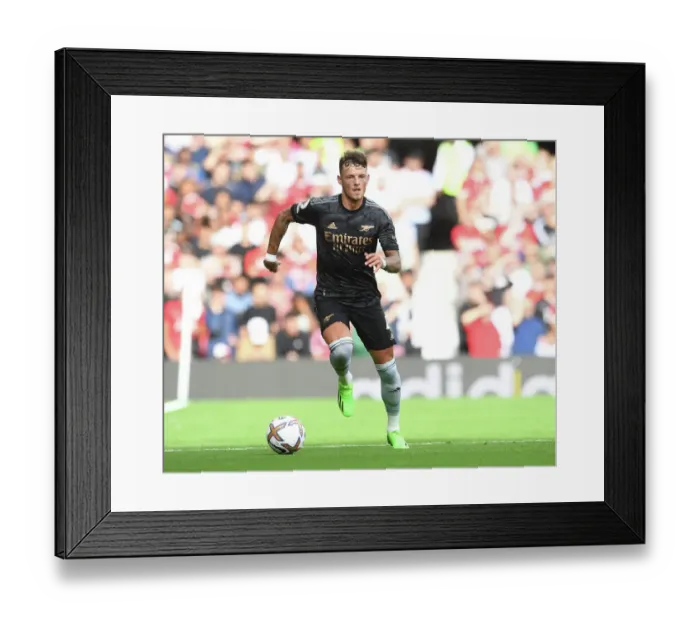 Framed Print : Clash of the Titans: Manchester United vs. Arsenal - Premier League 2022-23: Battle at Old Trafford