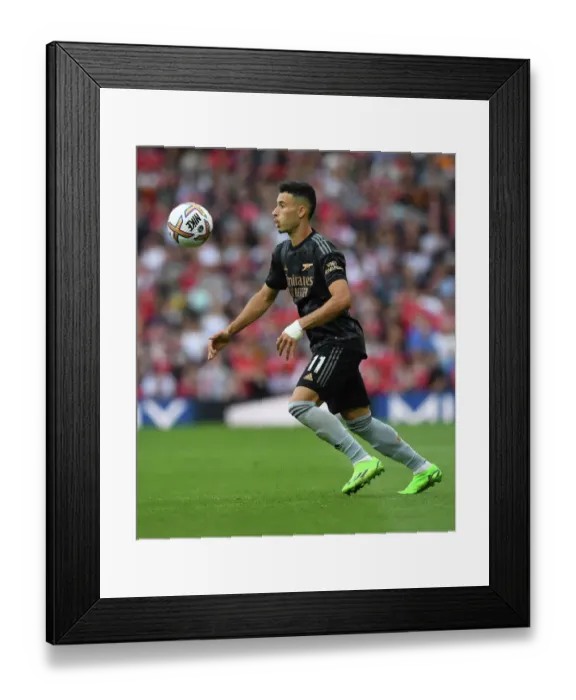 Framed Print : Martinelli vs Manchester United: 2022-23 Premier League Clash at Old Trafford Framed Print : Martinelli vs Manchester United: 2022-23 Premier League Clash at Old Trafford