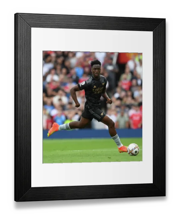 Framed Print : Arsenal's Albert Sambi Lokonga Faces Off Against Manchester United at Old Trafford (2022-23 Premier League) Framed Print : Arsenal's Albert Sambi Lokonga Faces Off Against Manchester United at Old Trafford (2022-23 Premier League)