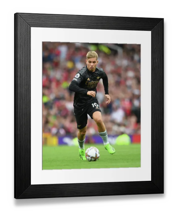 Framed Print : Manchester United vs. Arsenal: Smith Rowe Shines in Premier League Showdown (2022-23)