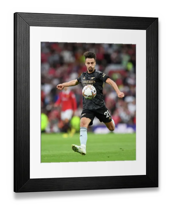 Framed Print : Fabio Vieira vs Manchester United: Premier League Showdown (2022-23) Framed Print : Fabio Vieira vs Manchester United: Premier League Showdown (2022-23)