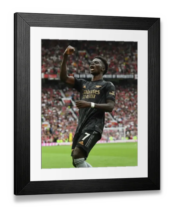 Framed Print : Saka's Stunner: Arsenal's Thrilling 1-0 Victory over Manchester United in the 2022-23 Premier League Framed Print : Saka's Stunner: Arsenal's Thrilling 1-0 Victory over Manchester United in the 2022-23 Premier League