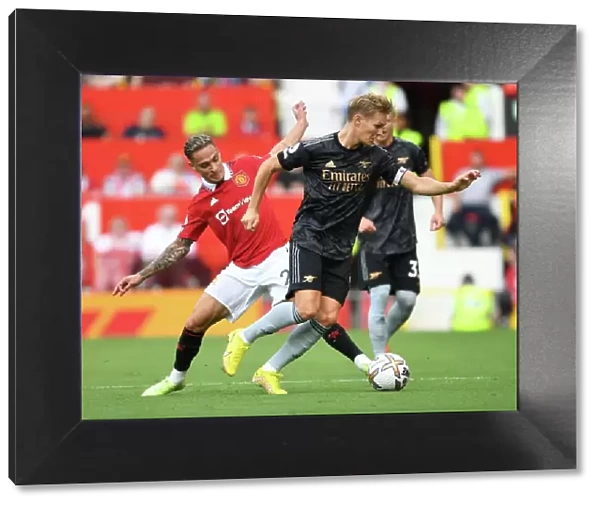 Clash of Stars: Odegaard vs. Antony - Premier League Showdown: Manchester United vs. Arsenal (2022-23)