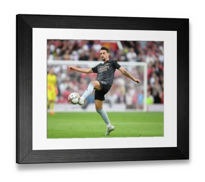 Framed Print : Fabio Vieira vs Manchester United: Premier League Showdown at Old Trafford (2022-23) Framed Print : Fabio Vieira vs Manchester United: Premier League Showdown at Old Trafford (2022-23)