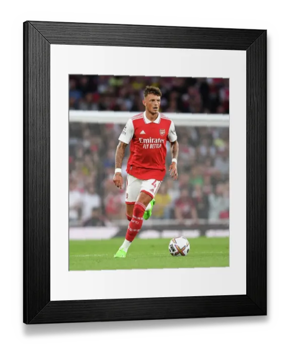 Framed Print : Arsenal's Ben White in Action: Arsenal vs Aston Villa (2022-23 Premier League) Framed Print : Arsenal's Ben White in Action: Arsenal vs Aston Villa (2022-23 Premier League)