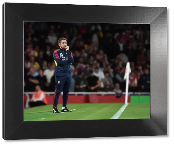 Arsenal FC vs Aston Villa: Nico Jover Coaches at Emirates Stadium (Premier League 2022-23)