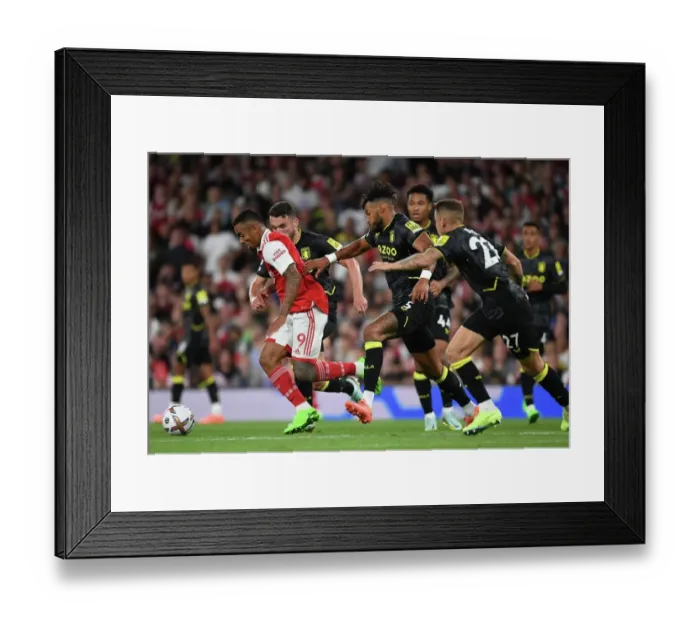 Framed Print : Arsenal vs Aston Villa: Gabriel Jesus Faces Off Against Tyrone Mings and John McGinn in Premier League Clash Framed Print : Arsenal vs Aston Villa: Gabriel Jesus Faces Off Against Tyrone Mings and John McGinn in Premier League Clash