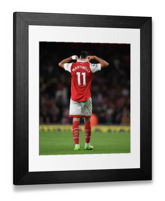 Framed Print : Martinelli Shines: Arsenal's Breakout Star in Premier League Debut vs. Aston Villa Framed Print : Martinelli Shines: Arsenal's Breakout Star in Premier League Debut vs. Aston Villa