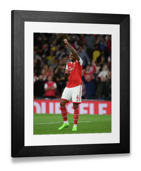Framed Print : Gabriel in Action: Arsenal vs Aston Villa, 2022-23 Premier League, Emirates Stadium Framed Print : Gabriel in Action: Arsenal vs Aston Villa, 2022-23 Premier League, Emirates Stadium