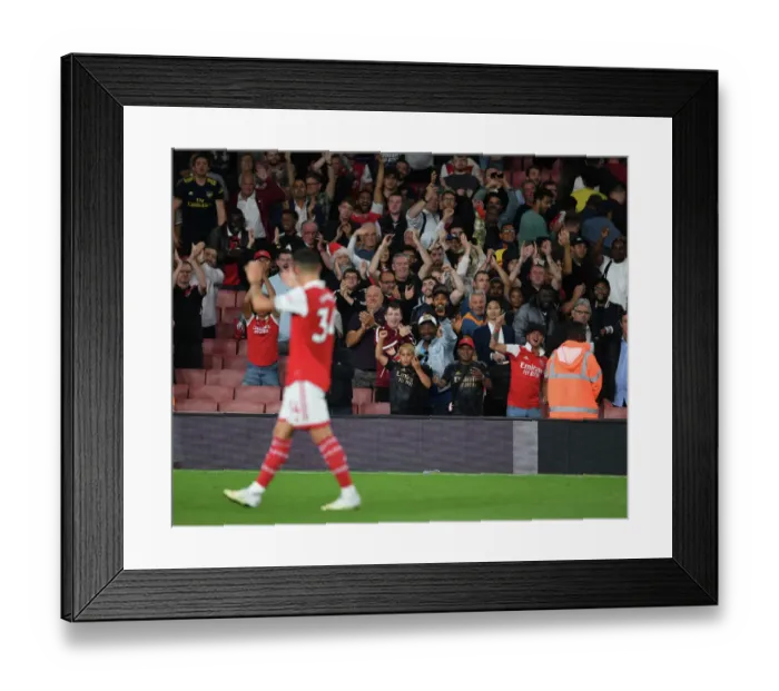 Framed Print : Arsenal's Granit Xhaka Applauding Fans: Arsenal FC vs Aston Villa, Premier League 2022-23 Framed Print : Arsenal's Granit Xhaka Applauding Fans: Arsenal FC vs Aston Villa, Premier League 2022-23