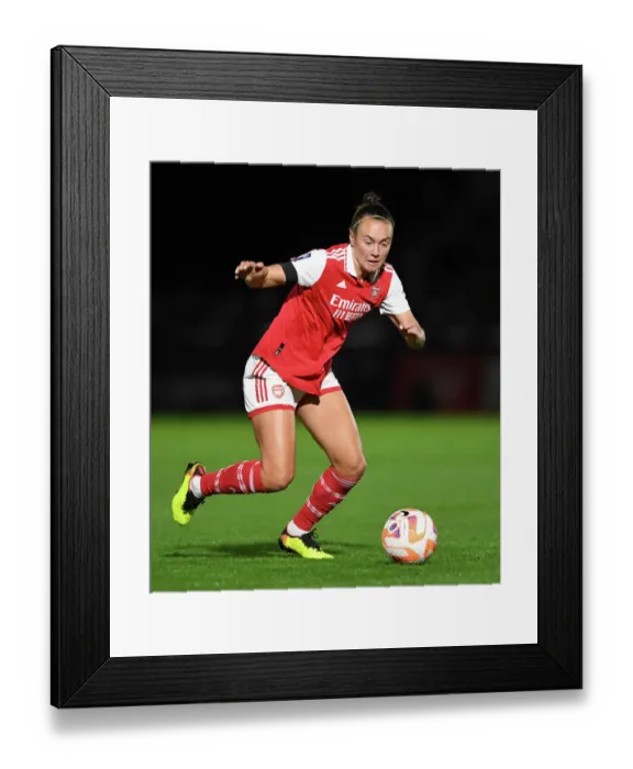 Framed Print : Arsenal WFC vs Brighton & Hove Albion WFC: Barclays Women's Super League Clash at Meadow Park (2022-23)