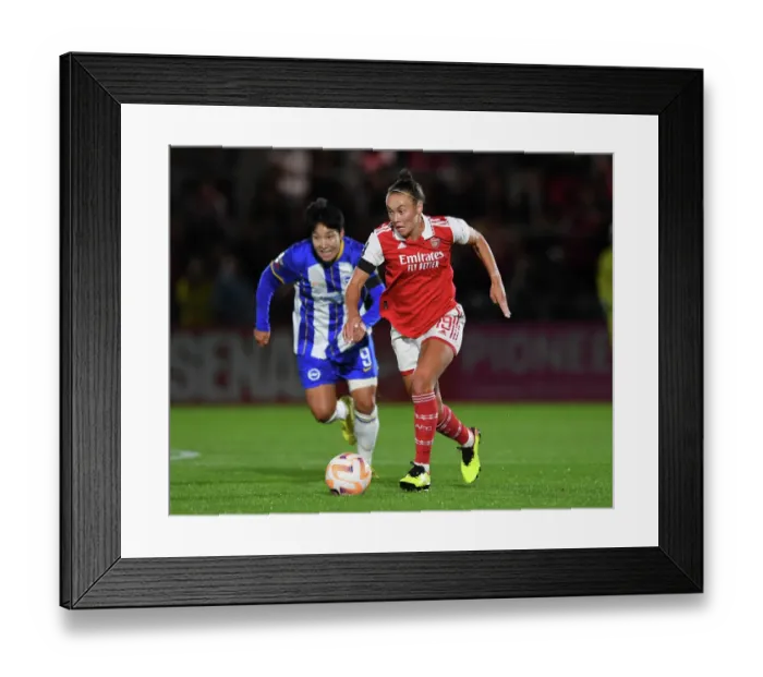 Framed Print : Arsenal WFC vs Brighton & Hove Albion WFC: Clash in the Barclays Women's Super League Framed Print : Arsenal WFC vs Brighton & Hove Albion WFC: Clash in the Barclays Women's Super League