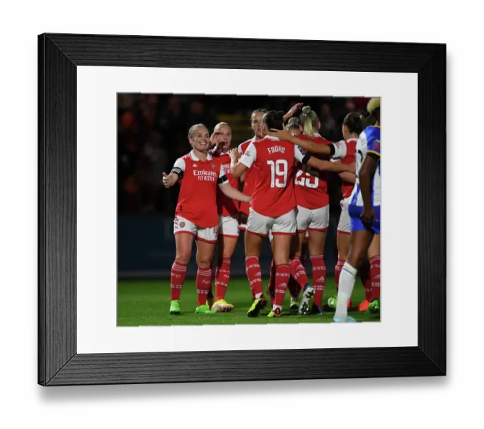 Framed Print : Kim Little Scores First Goal for Arsenal Women Against Brighton in FA WSL Match Framed Print : Kim Little Scores First Goal for Arsenal Women Against Brighton in FA WSL Match