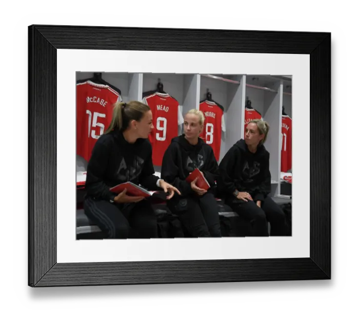 Framed Print : Arsenal Women's Squad Unites Before Kick-off Against Brighton & Hove Albion Framed Print : Arsenal Women's Squad Unites Before Kick-off Against Brighton & Hove Albion