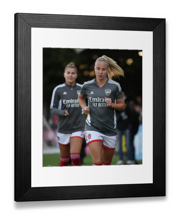 Framed Print : Arsenal's Beth Mead Prepares for Super League Clash against Brighton & Hove Albion Framed Print : Arsenal's Beth Mead Prepares for Super League Clash against Brighton & Hove Albion
