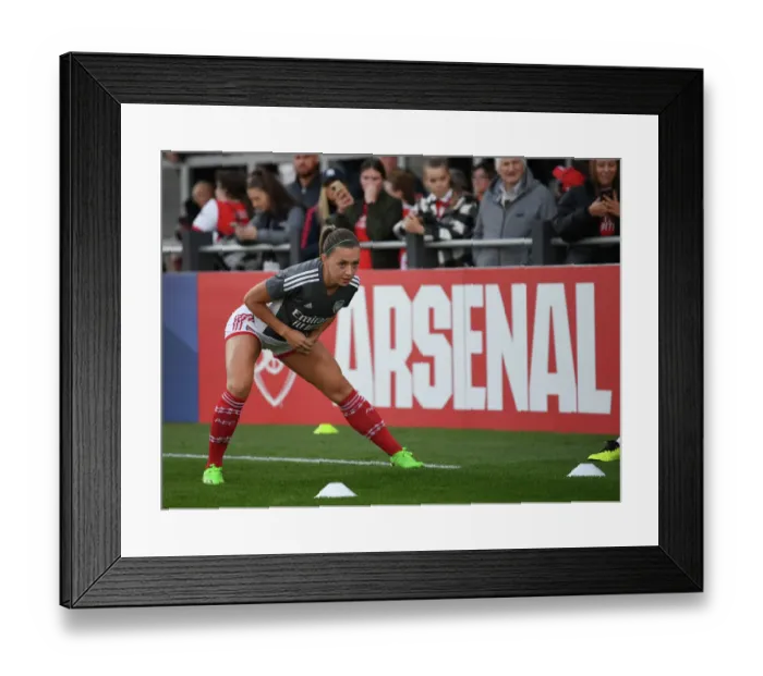 Framed Print : Arsenal WFC vs. Brighton & Hove Albion WFC: Showdown in the FA Women's Super League at Meadow Park