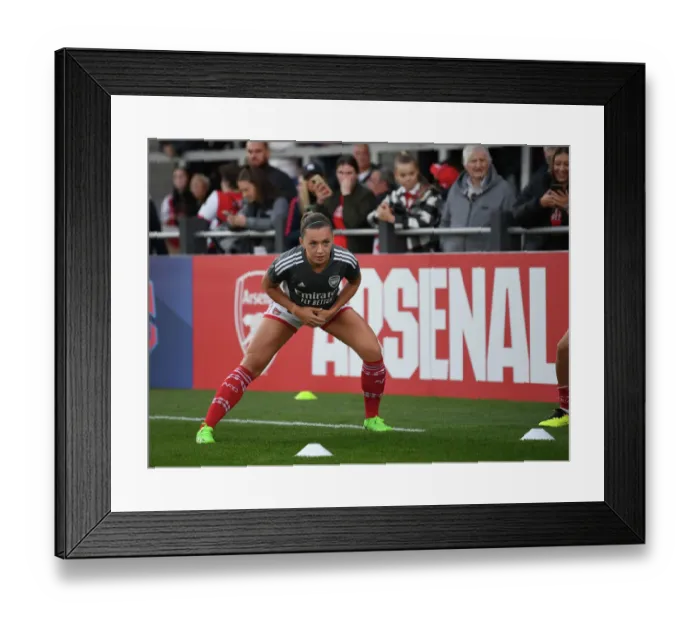 Framed Print : Arsenal Women vs Brighton & Hove Albion Women: Barclays WSL Clash at Meadow Park