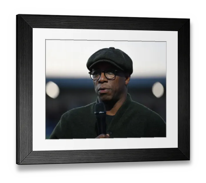 Framed Print : Ian Wright's Homecoming: Arsenal WFC vs Brighton & Hove Albion WFC in the FA Women's Super League