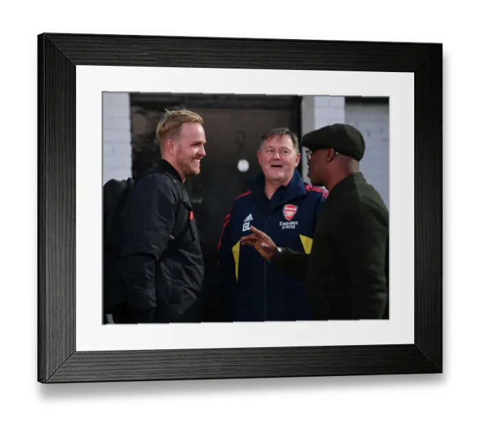 Framed Print : Eidevall and Wright Lead Arsenal Women Against Brighton at Meadow Park