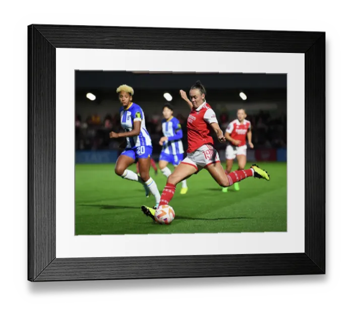 Framed Print : Arsenal Women vs Brighton & Hove Albion Women: 2022-23 Barclays WSL Clash at Meadow Park Framed Print : Arsenal Women vs Brighton & Hove Albion Women: 2022-23 Barclays WSL Clash at Meadow Park