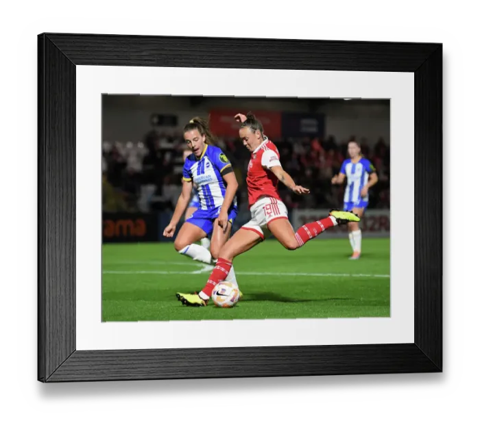 Framed Print : Arsenal Women vs Brighton & Hove Albion Women: FA WSL Clash at Meadow Park Framed Print : Arsenal Women vs Brighton & Hove Albion Women: FA WSL Clash at Meadow Park
