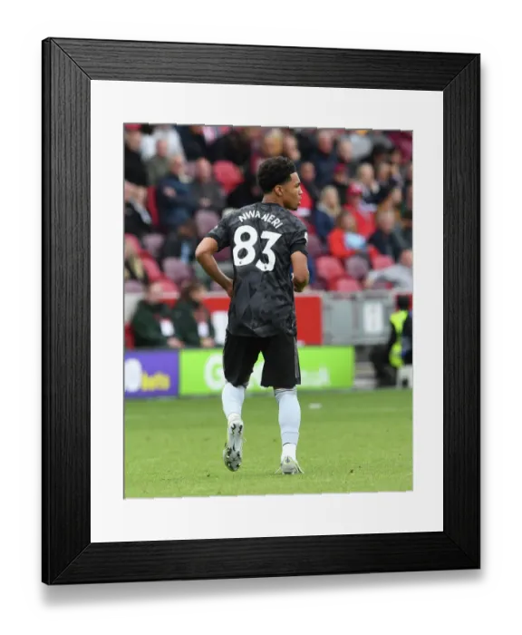 Framed Print : Arsenal's Ethan Nwaneri Shines in Brentford's Premier League Showdown