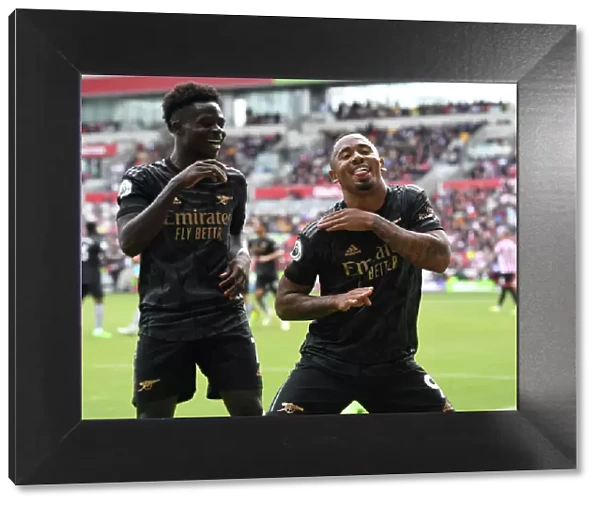 Gabriel Jesus Scores Arsenal's Second Goal: Brentford vs Arsenal, Premier League 2022-23