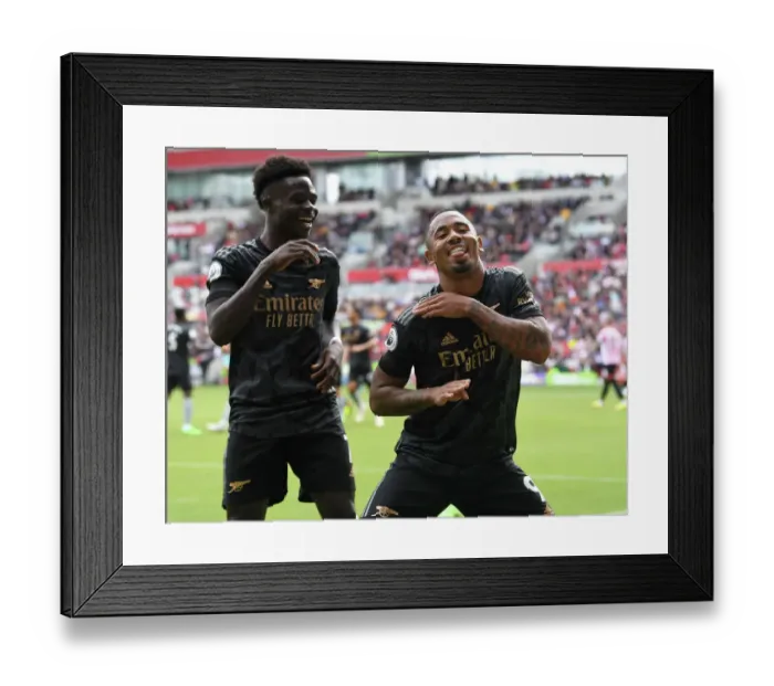 Framed Print : Gabriel Jesus Scores Arsenal's Second Goal: Brentford vs Arsenal, Premier League 2022-23 Framed Print : Gabriel Jesus Scores Arsenal's Second Goal: Brentford vs Arsenal, Premier League 2022-23