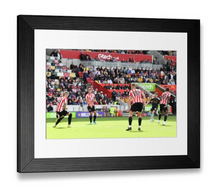 Framed Print : Fabio Vieira Scores Arsenal's Third Goal: Brentford FC vs Arsenal FC, Premier League 2022-23 Framed Print : Fabio Vieira Scores Arsenal's Third Goal: Brentford FC vs Arsenal FC, Premier League 2022-23