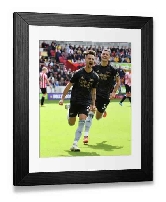 Framed Print : Fabio Vieira's Stunner: Arsenal's 3-Goal Blitz vs. Brentford (2022-23) Framed Print : Fabio Vieira's Stunner: Arsenal's 3-Goal Blitz vs. Brentford (2022-23)