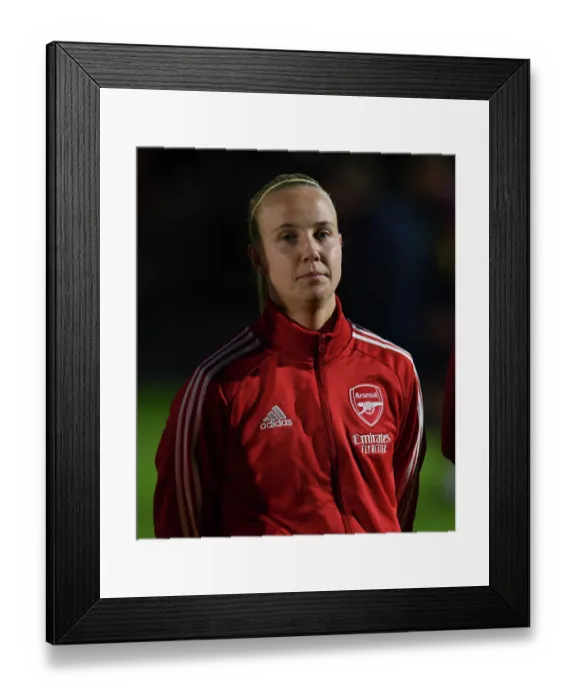Framed Print : Arsenal Women vs Ajax: Battle in the UEFA Women's Champions League