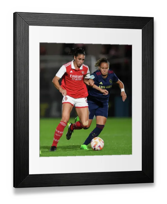 Framed Print : Arsenal vs Ajax: RFaelle Souza vs Chasity Grant - UEFA Women's Champions League Showdown Framed Print : Arsenal vs Ajax: RFaelle Souza vs Chasity Grant - UEFA Women's Champions League Showdown