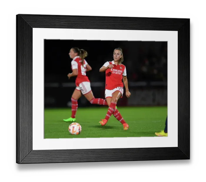 Framed Print : Arsenal Women vs Ajax: Battle in the Champions League at Meadow Park Framed Print : Arsenal Women vs Ajax: Battle in the Champions League at Meadow Park