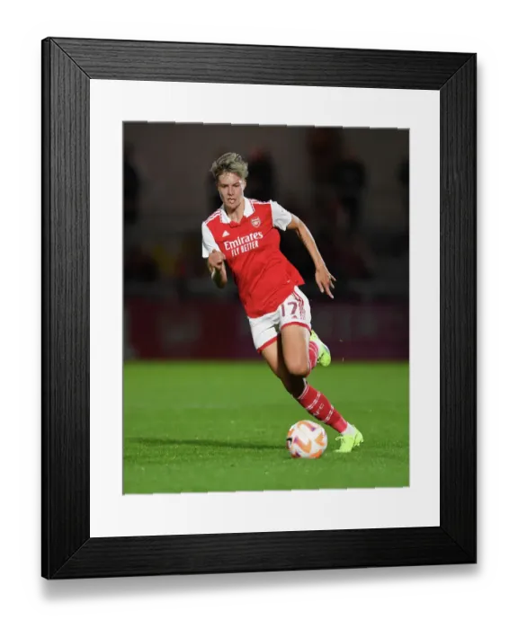 Framed Print : Arsenal Women vs Ajax: First Leg Showdown in Champions League
