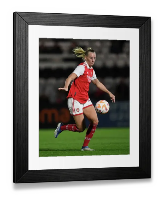 Framed Print : Arsenal Women vs Ajax Women: Showdown in the UEFA Women's Champions League at Meadow Park Framed Print : Arsenal Women vs Ajax Women: Showdown in the UEFA Women's Champions League at Meadow Park